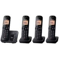 Panasonic Home Telephone KX-TGC264EB Black