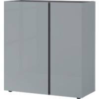 GERMANIA Melamine Storage Cabinet Grey, Silver 940 x 430 x 1,030 mm