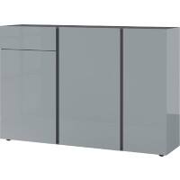 GERMANIA Sideboard 2529-587 Grey,  Silver 1,520 x 430 x 1,030 mm
