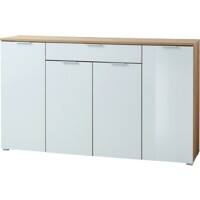 GERMANIA Sideboard 3983-242 Oak Beige, White 1,780 x 400 x 1,050 mm