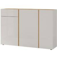 GERMANIA Sideboard 2529-575 Oak Beige, Cashmere 1,520 x 430 x 1,030 mm