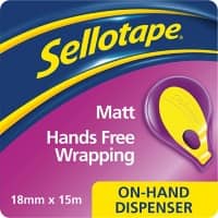 Sellotape Sticky Tape 2379004 Transparent 98 mm (W) x 0.035 m (L) Polypropylene