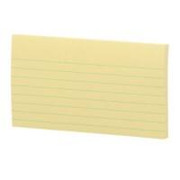 Post-it Sticky Notes 635CY 76 x 127 mm Ruled 100 Sheets Per Pad Yellow Pack of 12