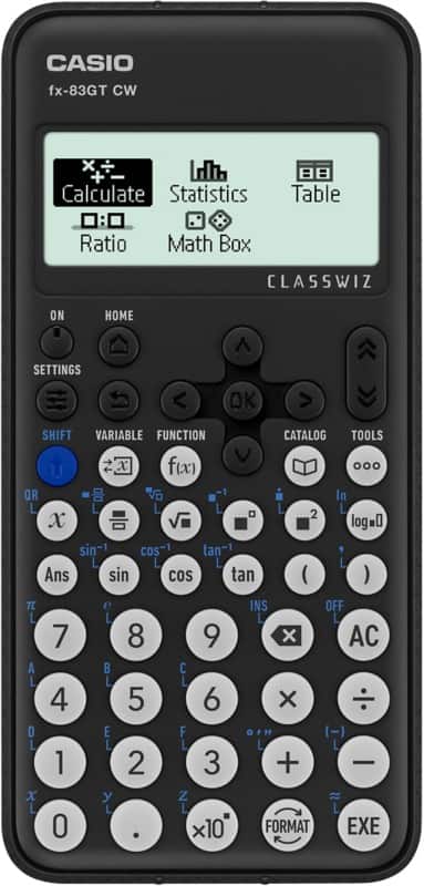 Casio ClassWiz Scientific Calculator 192 Digit Display Black FX-83GTCW