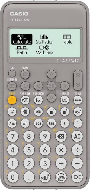 Casio ClassWiz Scientific Calculator 192 Digit Display Black FX-83GTCW-GY