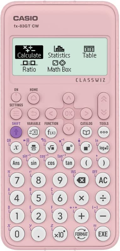 Casio ClassWiz Scientific Calculator 192 Digit Display Black FX-83GTCW-PK