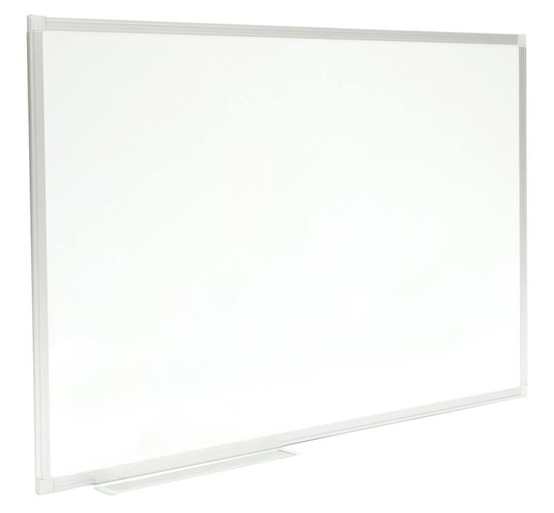 Enamel Whiteboard Wall Mounted Magnetic Enamel Single Sided 90 (W) x 60 (H) cm