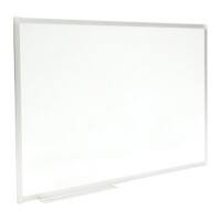 Whiteboard Wall Mounted Magnetic Lacquered Steel Single Side 45 (W) x 60 (H) cm