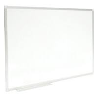 Whiteboard Wall Mounted Magnetic Lacquered Steel Single 90 (W) x 60 (H) cm