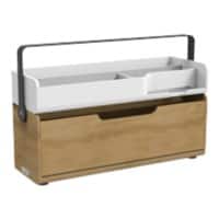 Alba DKBOX Workstation Non Height Adjustable 15 " 450 mm Multicolour