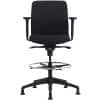 euroseats Vigo Draughtsman Chair Synchro Tilt Fabric 3D Armrest Black 110 kg 630 x 640 x 123 mm