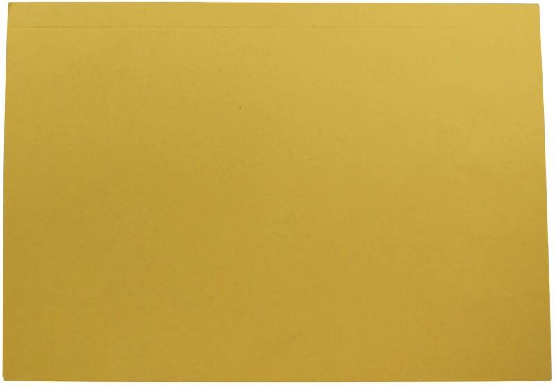 Guildhall Double Pocket Wallet 214-YLWZ A4, Foolscap Flap Manilla Landscape 38 (W) x 27 (D) x 14 (H) cm Yellow Pack of 25