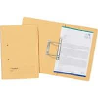 Guildhall Spiral File A4 Yellow Manilla Card 285gsm Pack of 25