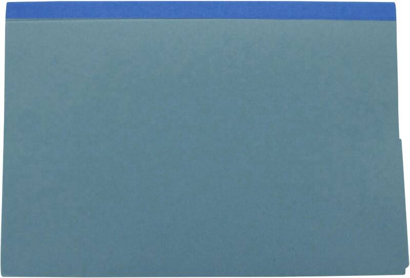 Guildhall Pocket Wallet 218-BLUZ A4, Foolscap Flap Cardboard Landscape 27.5 (W) x 13.5 (D) x 37.5 (H) cm Blue Pack of 25