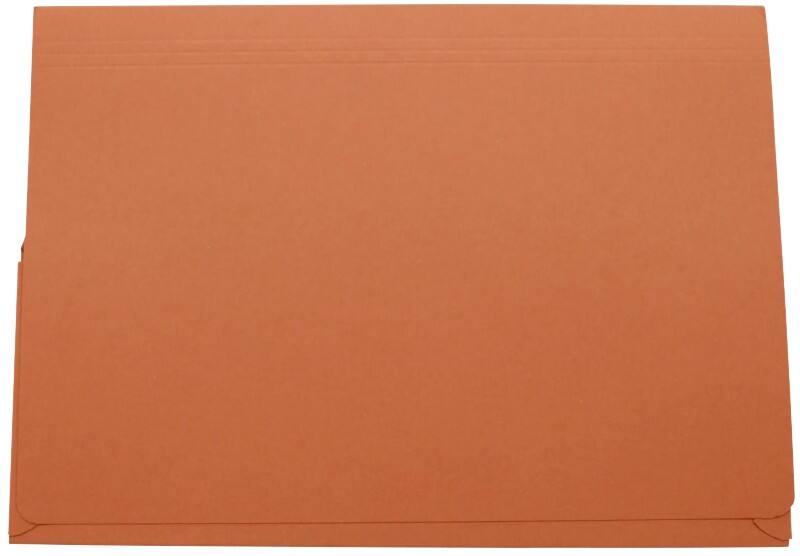 Guildhall Pocket Wallet PW3-ORGZ A4, Foolscap Flap Cardboard Landscape 27 (W) x 14 (D) x 38 (H) cm Orange Pack of 50