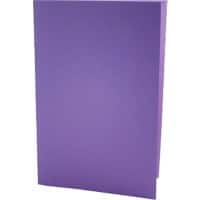 Guildhall Square Cut Folder A4, Foolscap Mauve Manilla Cardboard 250gsm 250 gsm Pack of 100