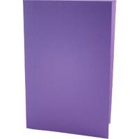 Guildhall Square Cut Folder A4, Foolscap Mauve Manilla Cardboard 250gsm 250 gsm Pack of 100