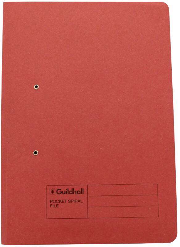 Guildhall Folder A4 Red Manilla 285gsm 285 gsm Pack of 25