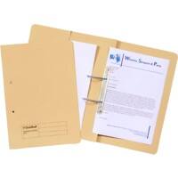 Guildhall Spiral File A4 Yellow Manilla 420gsm Pack of 25