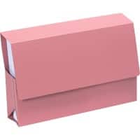 Guildhall Document Wallet PRW2-PNKZ A4, Foolscap Flap Manilla Landscape 37 (W) x 26.5 (D) x 7 (H) cm Pink Pack of 25