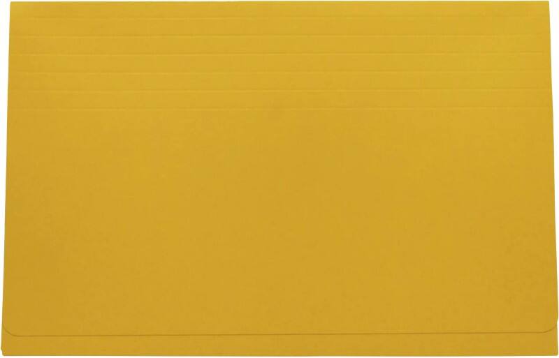 Guildhall Probate Document Wallet PRW2-YLWZ A4, Foolscap Flap Manilla Landscape 37 (W) x 26.5 (D) x 7 (H) cm Yellow Pack of 25