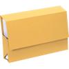 Guildhall Document Wallet PRW2-YLWZ A4, Foolscap Flap Manilla Landscape 37 (W) x 26.5 (D) x 7 (H) cm Yellow Pack of 25