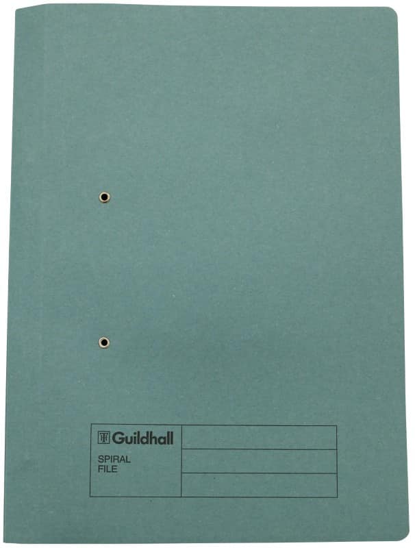 Guildhall Transfer File A4 Blue Manilla 285gsm 285 gsm Pack of 25