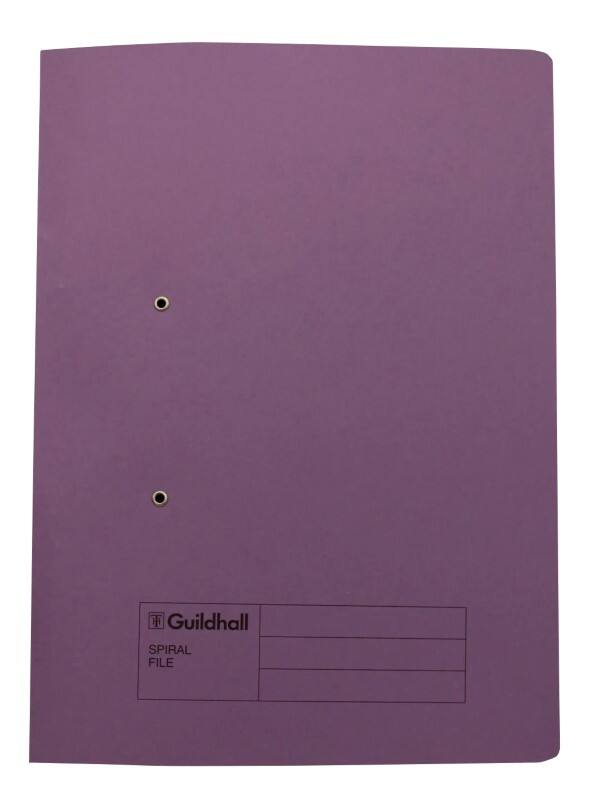 Guildhall Transfer File A4 Mauve Manilla 285gsm 285 gsm Pack of 25