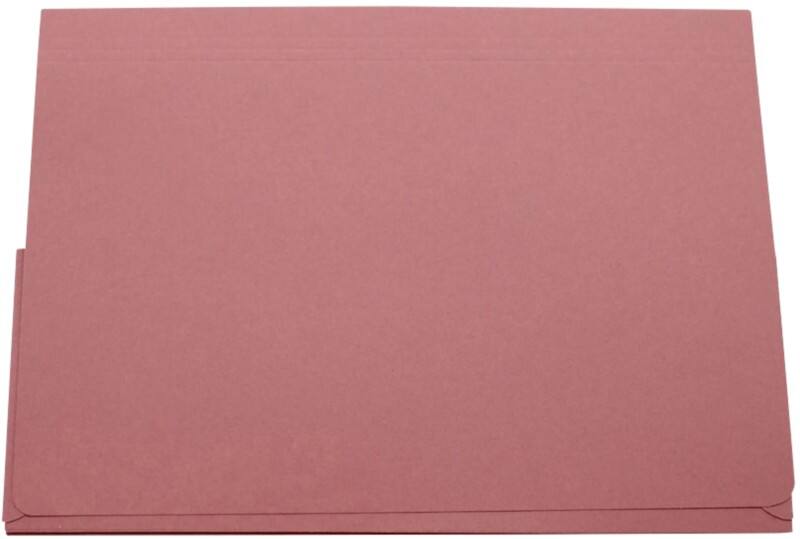 Guildhall Pocket Wallet PW3-PNKZ A4, Foolscap Flap Manilla Landscape 38 (W) x 27 (D) x 14 (H) cm Pink Pack of 50