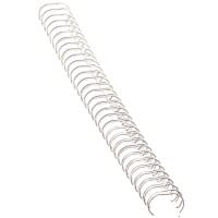 Fellowes Binding Wires 53279 Silver Pack of 100