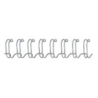 Fellowes Binding Wires 54451 Silver Pack of 100