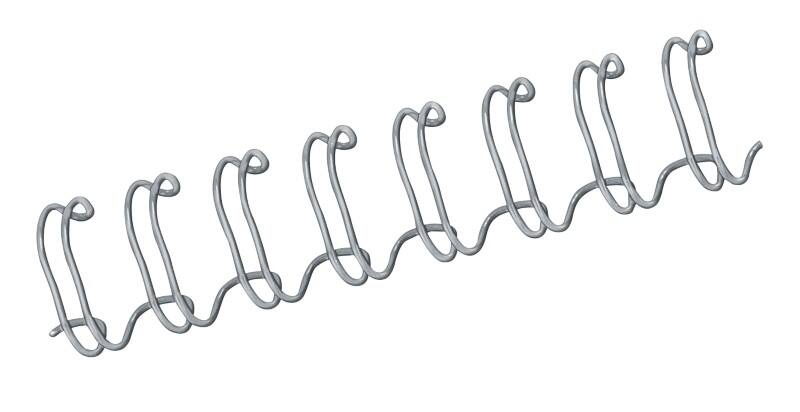 Fellowes Binding Wires A4 12 mm 81-100 Metal Silver Pack of 100