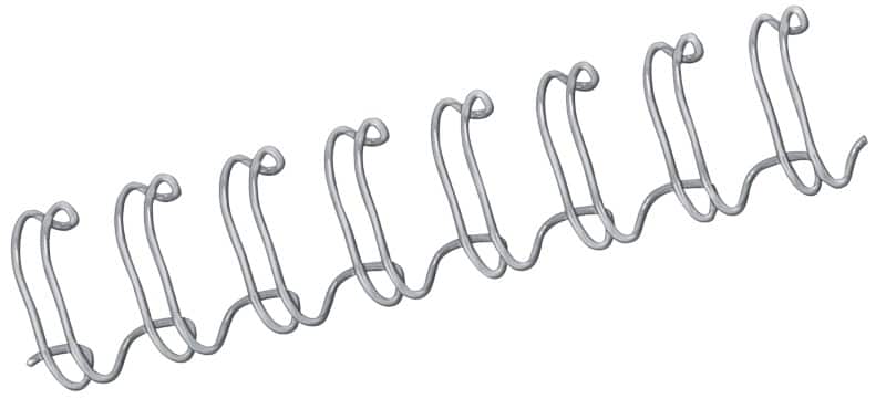 Fellowes Binding Wires A4 14 mm 101-130 Metal Silver Pack of 100
