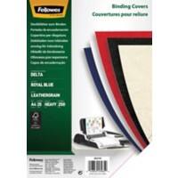 Fellowes Binding Cover Pulp A4 Leatherboard Blue Pack of 25