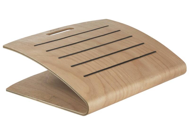 Alba MHFEET Non Height Adjustable Foot Rest 450 x 350 x 135 mm Brown