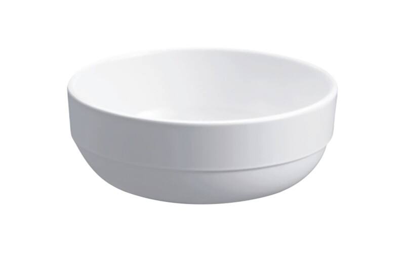 Seco Bowl Melamine 140 mm Dishwasher Safe White Pack of 6