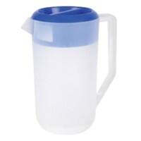 Seco Jug Polypropylene 2.4 L Blue, Transparent