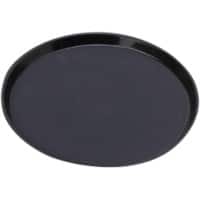 Seco Tray PC (Polycarbonate), Rubber Dishwasher Safe Black