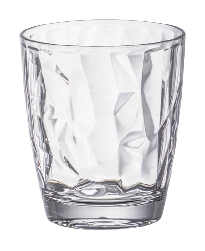 Seco Tumbler PC (Polycarbonate) 380 ml Dishwasher Safe Transparent Pack of 6