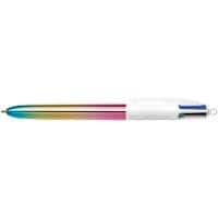 BIC 4 Colours Gradient Ballpoint Pen Black, Blue, Green, Red 0.4 mm Refillable