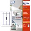 Avery Laser Place Card L4796-20 No A4 White 6 x 21 cm Pack of 20