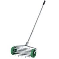 OutSunny Rolling Lawn Aerator Green 845-022
