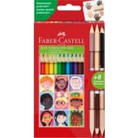Faber-Castell Children of the world Colouring Pencils Assorted Pack of 15