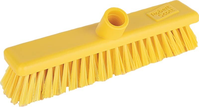 Robert Scott Broom Head Yellow 30 (W) x 7.5 (D) x 10 (H) cm Soft 104947YELLOW