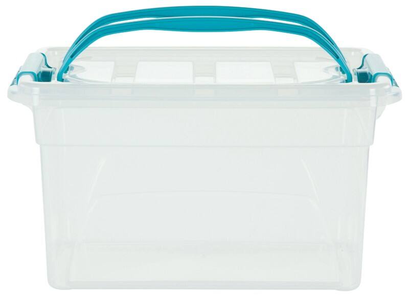 Whitefurze Whitefurze PP (Polypropylene) Storage Box 7 L Transparent 31 x 20.5 x 17 cm
