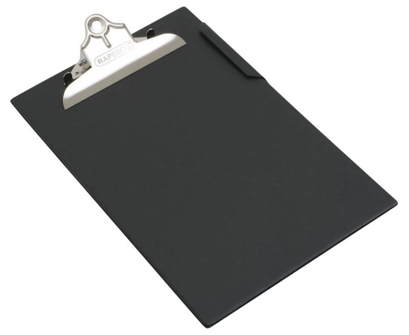 Rapesco Heavy Duty Clipboard A4+ Cardboard, Metal, PVC (Polyvinyl Chloride) Black Portrait and Landscape CD1000B2