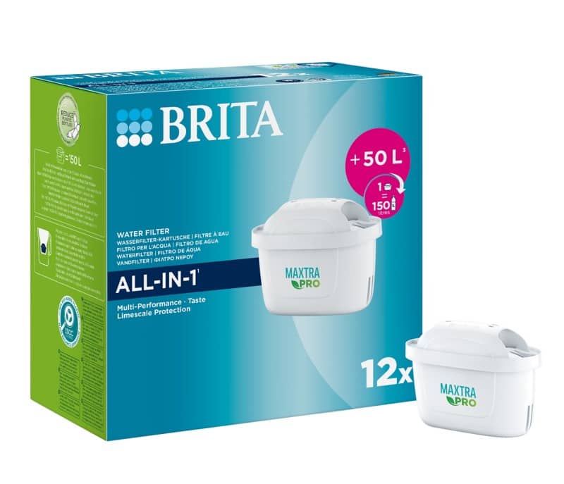 BRITA Maxtra Pro All in 1 1053090 Water Filter Cartridges White Pack of 12