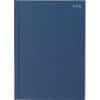 Viking Notebook A5 Ruled Casebound Side Bound Paper Hardback Navy Blue 160 Pages