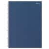 Viking Notebook A4 Ruled Twin Wire Side Bound Paper Hardback Navy Blue Perforated 160 Pages