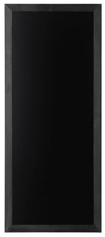SHOWDOWN Chalkboard Wall Mounted 56 (W) x 2 (D) x 120 (H) cm Black